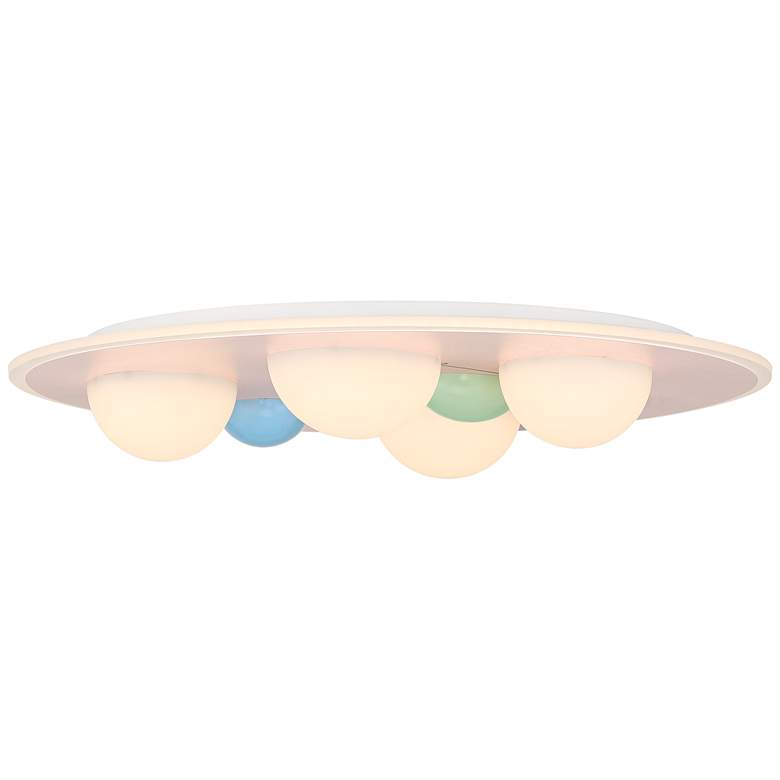 Image 7 Celebration 19 3/4" Wide White and Pastels LED Ceiling Light more views