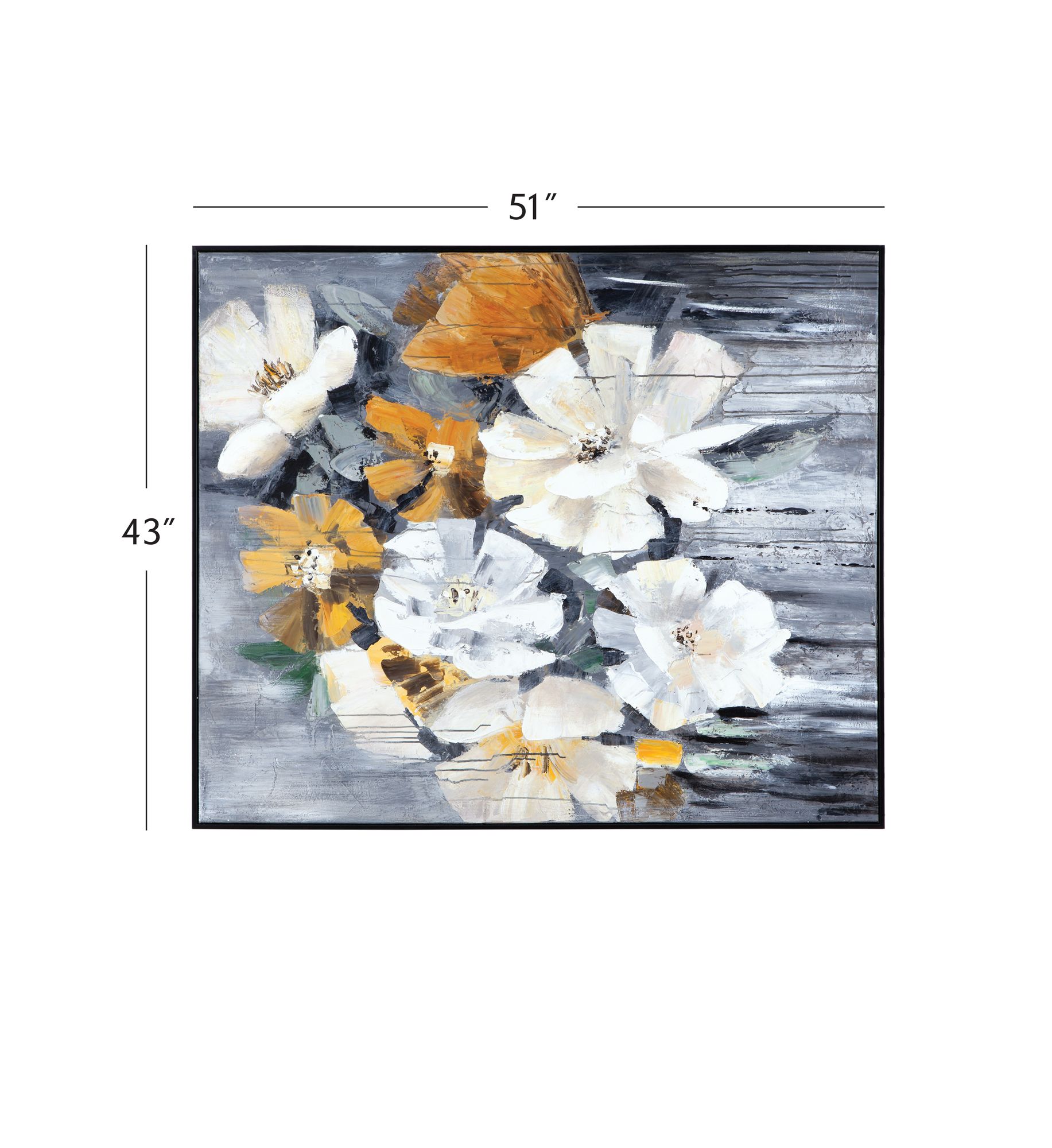 Image 3 Celedon Blue Canvas Wall Art more views