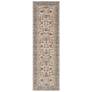 Celene Bordered Indoor Tan Area Rug 39KVF 2'-6" x 8'