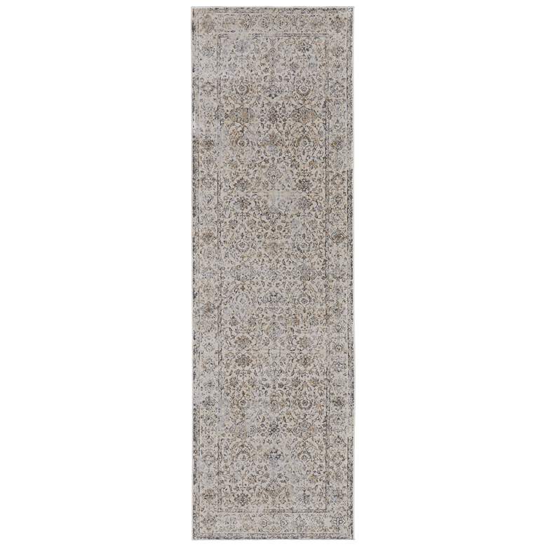 Image 1 Celene Traditional Bordered Soft Indoor Ivory Area Rug 39L0F