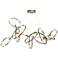 Celesse 32"W Soft Gold Accented Soft Gold Standard Pendant