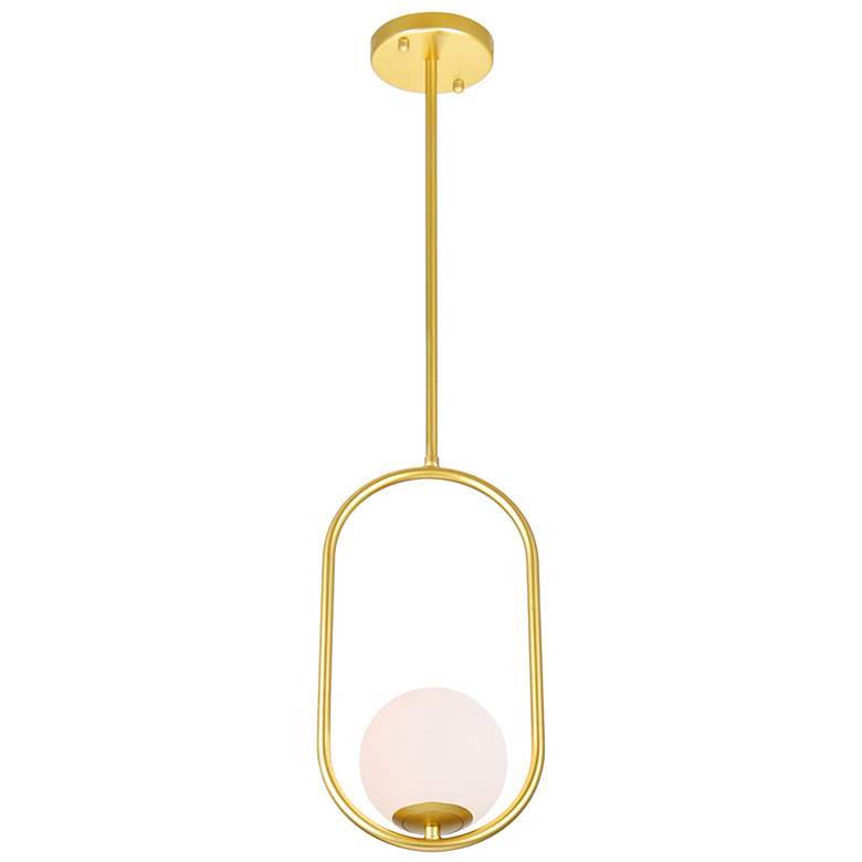 Image 2 Celeste 1 Light Mini Pendant With Medallion Gold Finish more views