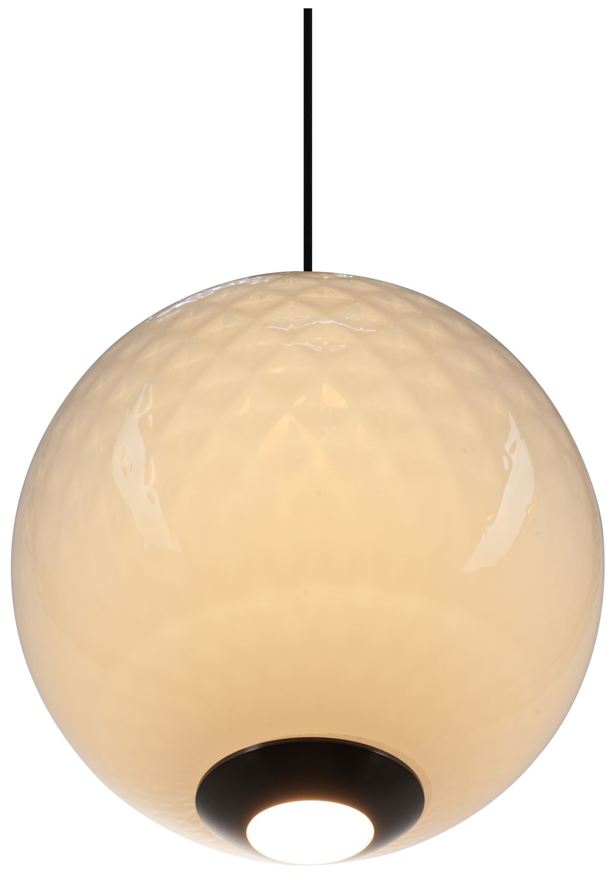 Image 4 Celeste 11 3/4"W Gunmetal LED Mini Pendant with White Shade more views