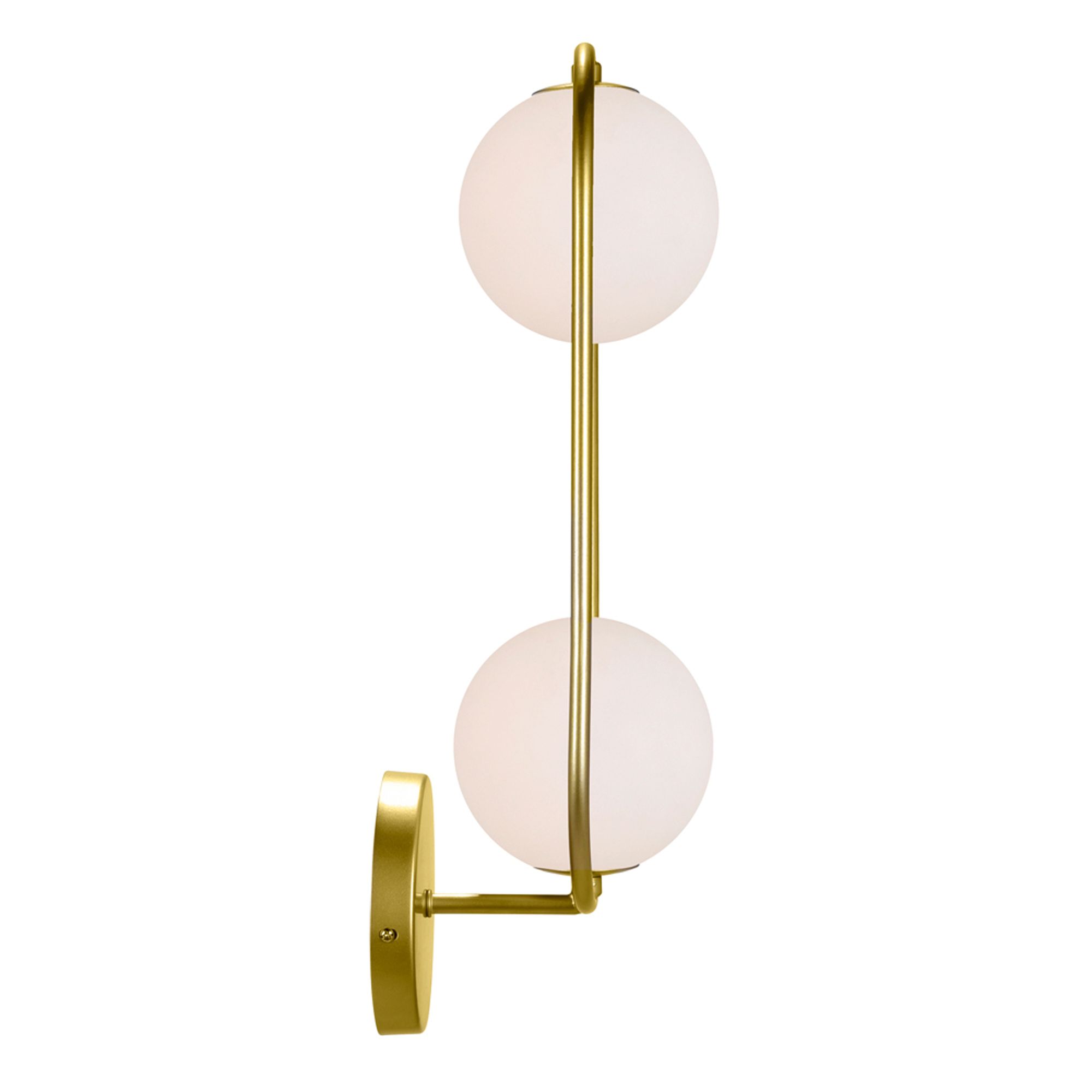 Image 2 Celeste 2 Light Medallion Gold Wall Sconce more views