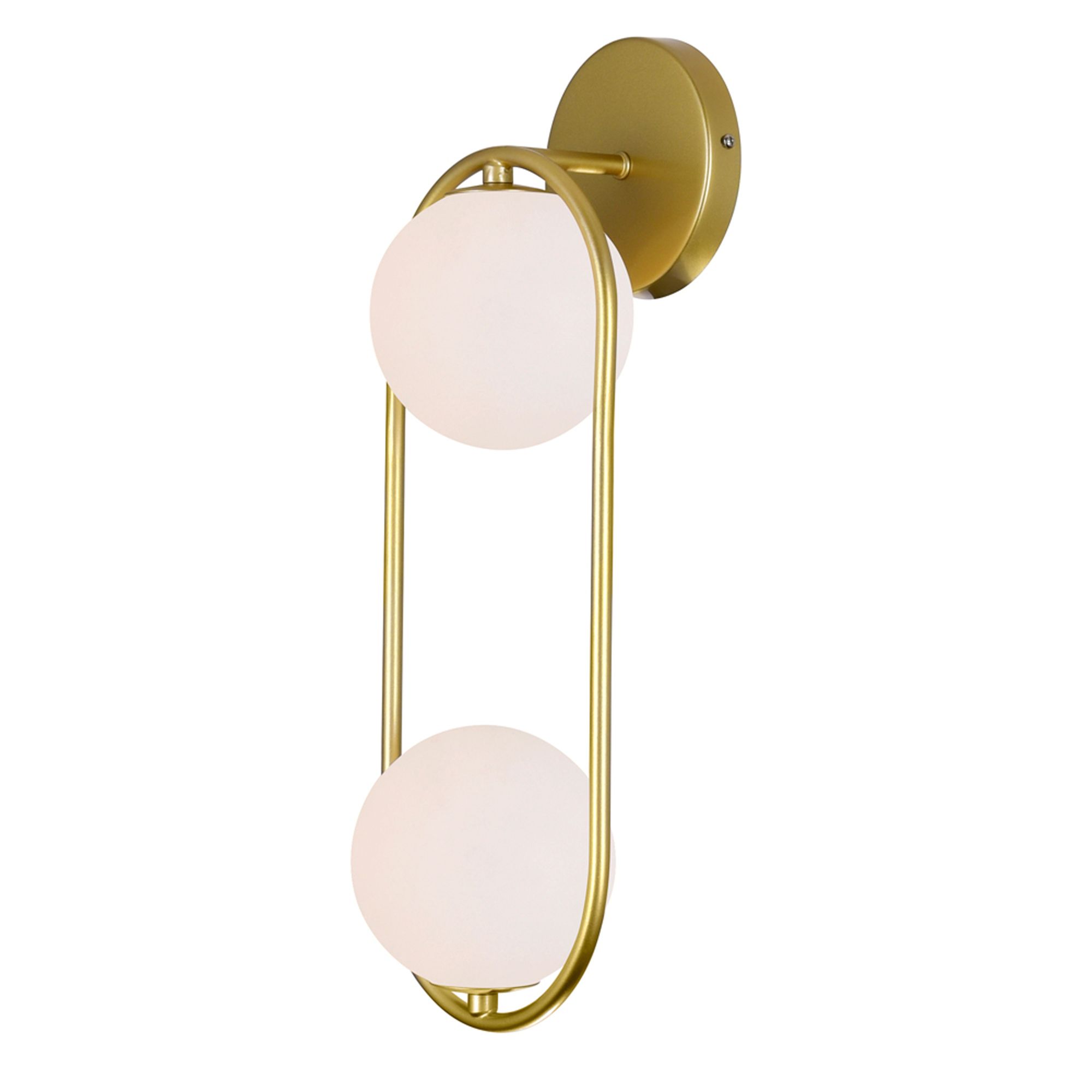Image 3 Celeste 2 Light Medallion Gold Wall Sconce more views