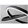 4_Celeste 31 1/2"W Black LED Pendant Light more views