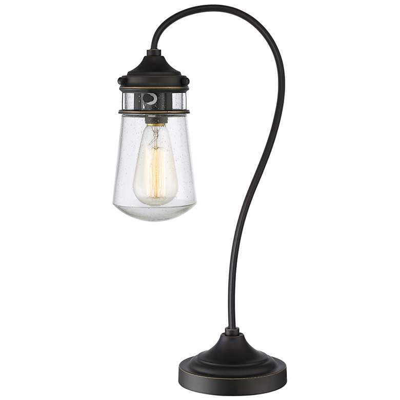Image 1 Celeste by Z-Lite Olde Bronze 1 Light Table Lamp