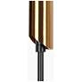 2_Celestiacone 19 1/2" High Black and Brass 2-Light LED Sconce more views