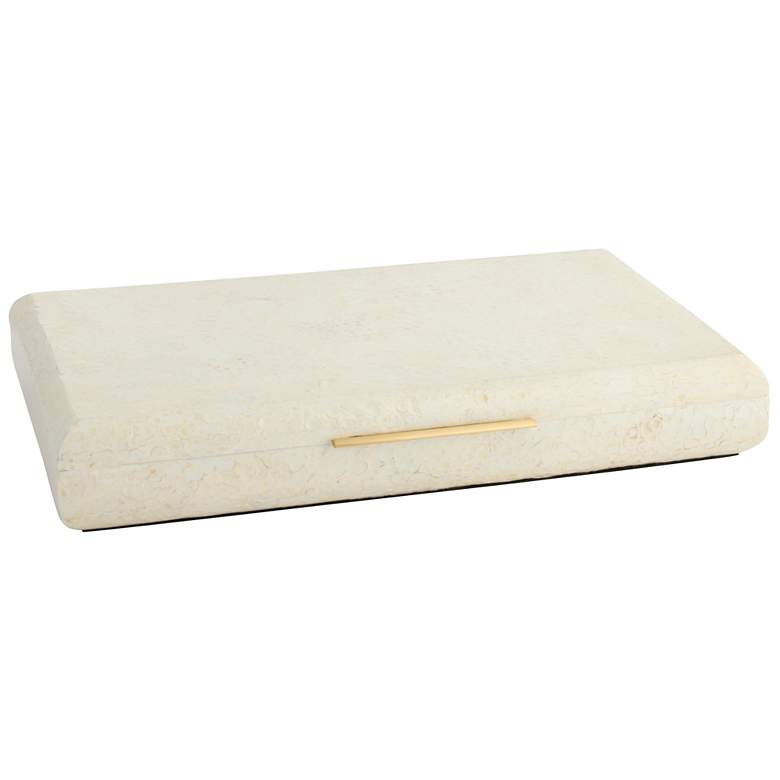 Image 1 Celestial Box - Eggshell - Gold - Large