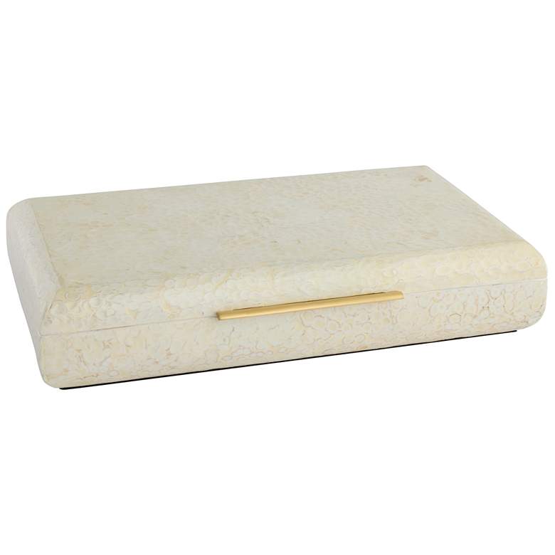Image 1 Celestial Box - Eggshell - Gold - Medium