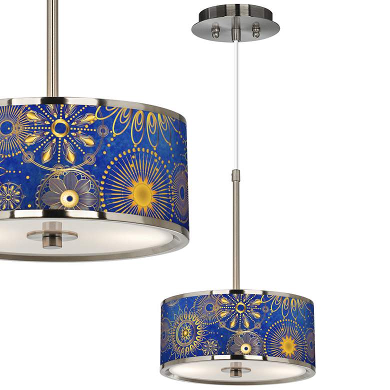 Image 1 Celestial Giclee Glow 10 1/4" Wide Pendant Light