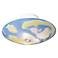 Celestial Glow-In-The-Dark 17" Wide Ceiling Light Fixture