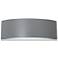 Celia 7" High Textured Grey LED Outdoor Sconce