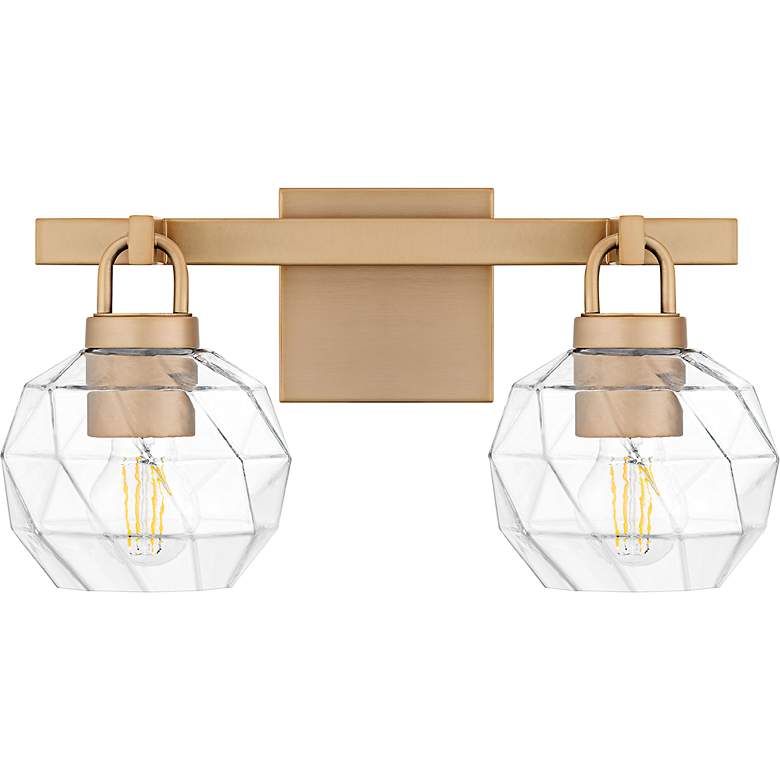 Image 2 Celina 2-Light Bronze Gold Bath Light more views