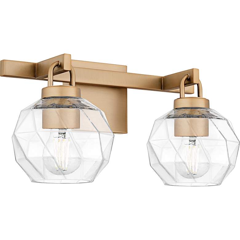 Image 3 Celina 2-Light Bronze Gold Bath Light more views