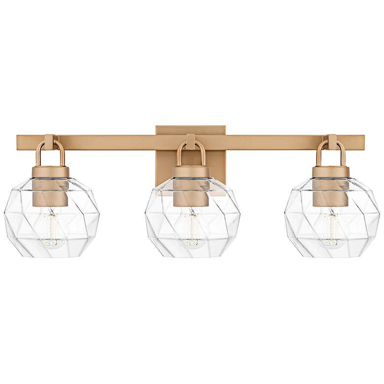 Image 1 Celina 3-Light Bronze Gold Bath Light