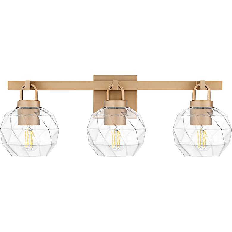 Image 2 Celina 3-Light Bronze Gold Bath Light more views