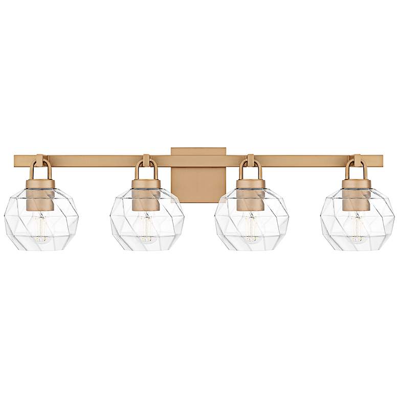 Image 1 Celina 4-Light Bronze Gold Bath Light