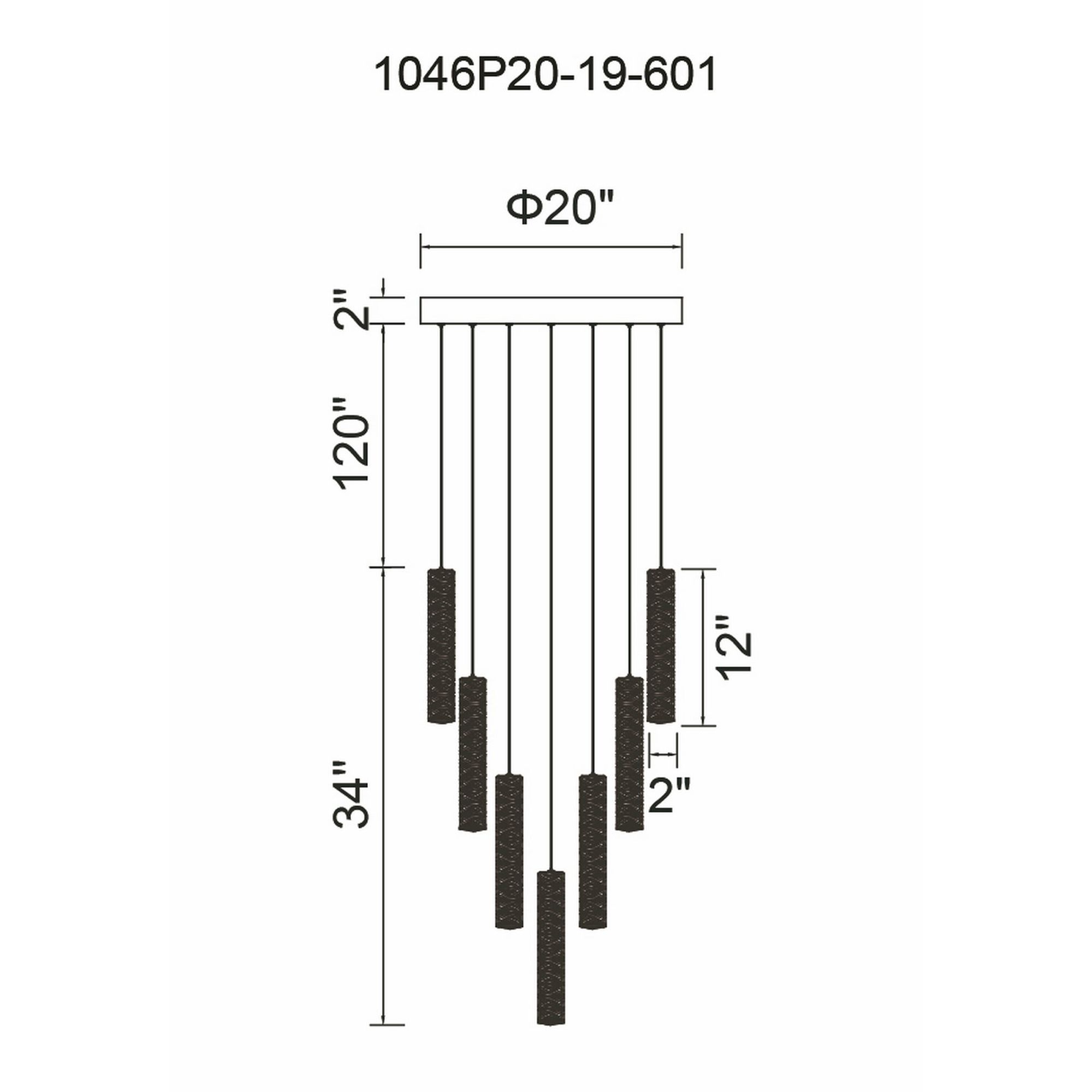 Image 6 Celina LED Chandelier With Chrome Finish more views