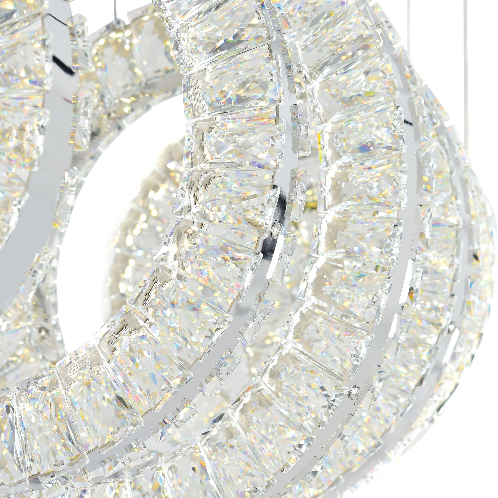 Image 3 Celina LED Chandelier With Chrome Finish more views