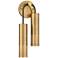 Celine 16" High Warm Gold 2-Light Wall Sconce