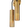4_Celine 16" High Warm Gold 2-Light Wall Sconce more views
