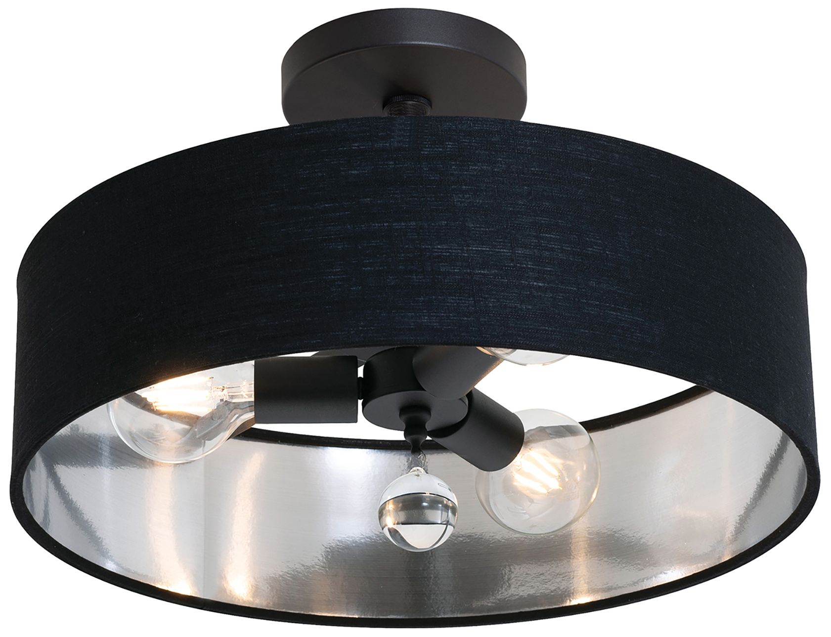 Image 2 Celine 18" Wide Black Pendant more views