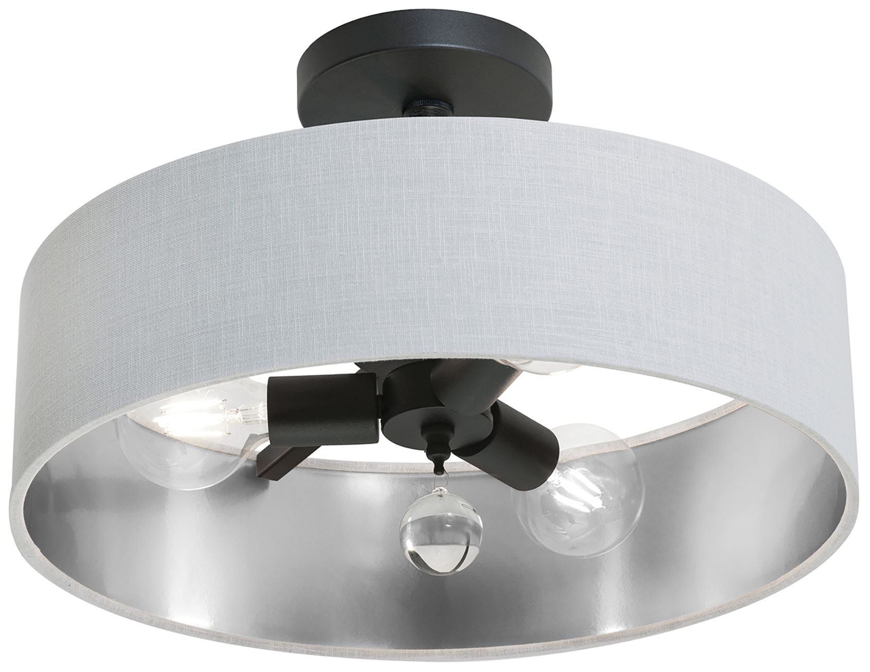 Image 2 Celine 18" Wide Black Pendant more views