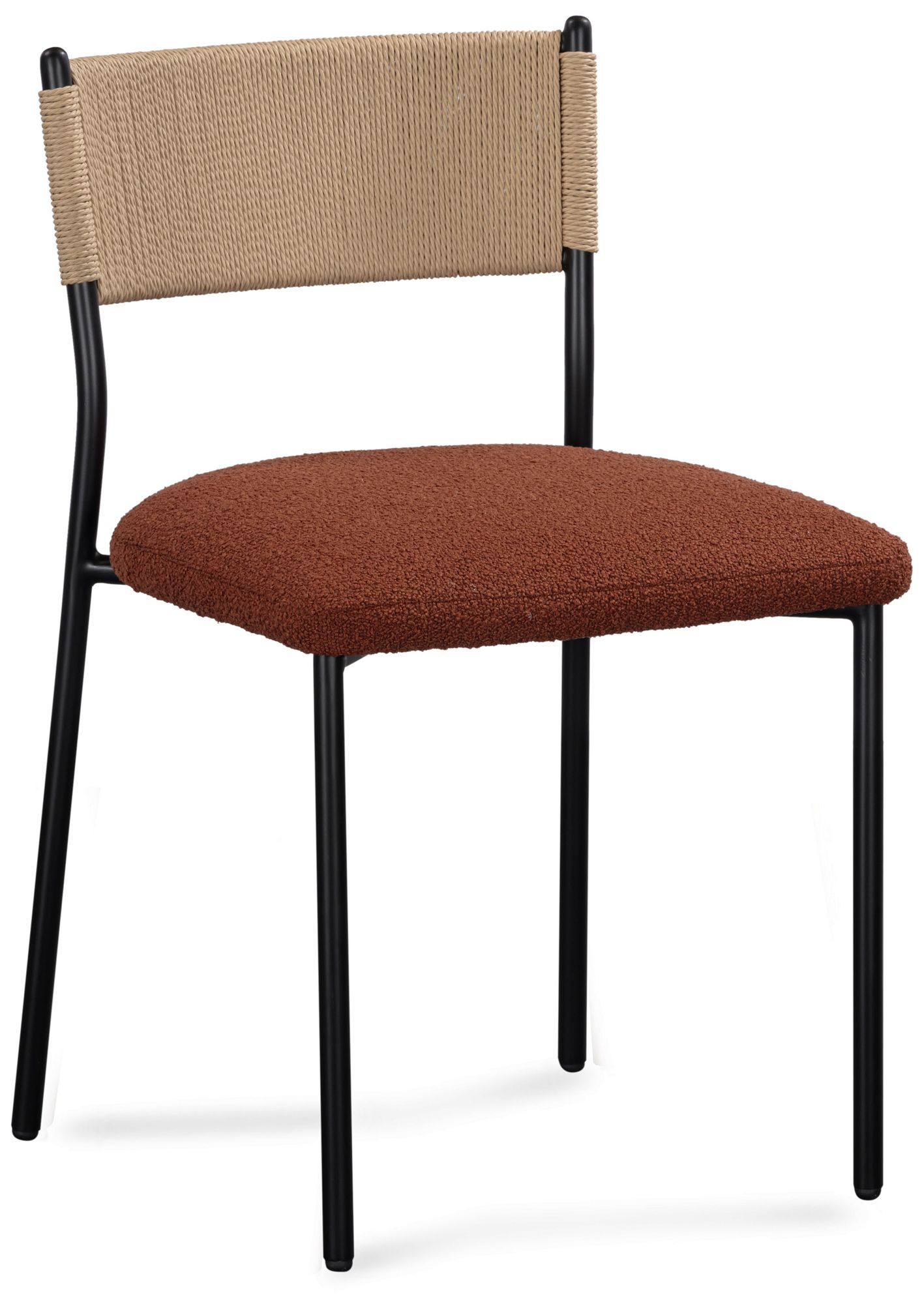 Image 3 Celine Maroon Performance Boucle Dining Chair - Set of 2 more views