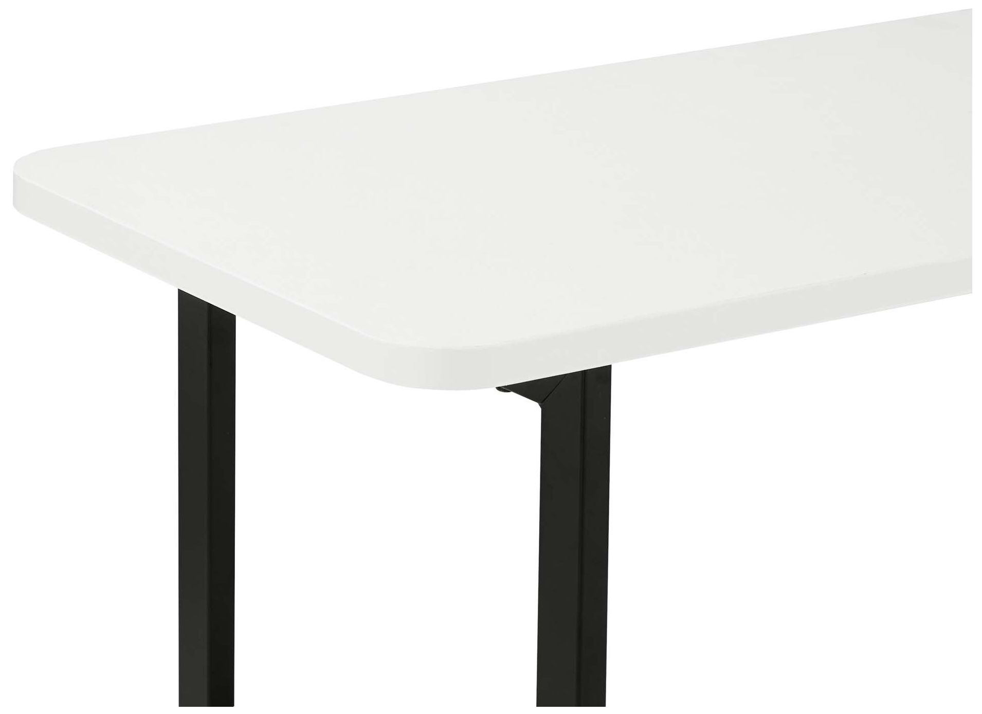 Image 7 Celine Modern Side Table Console in White more views
