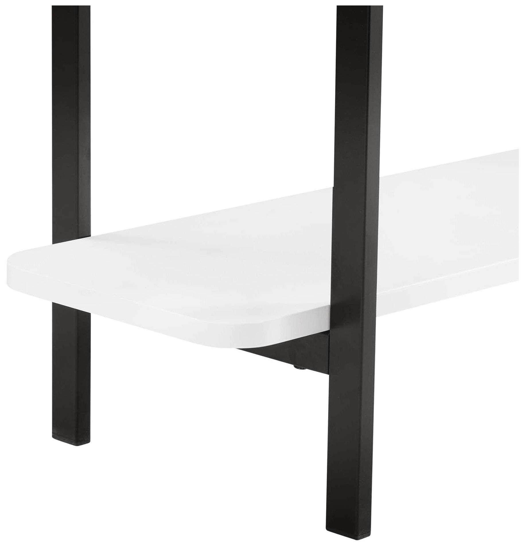 Celine Modern Side Table Console in White