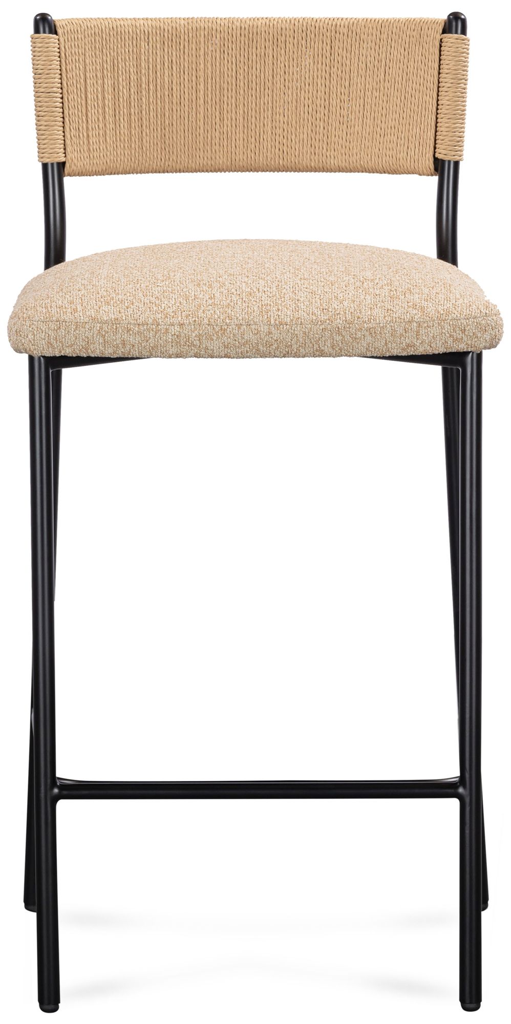 Image 2 Celine Tan Performance Speckled Boucle Barstool more views