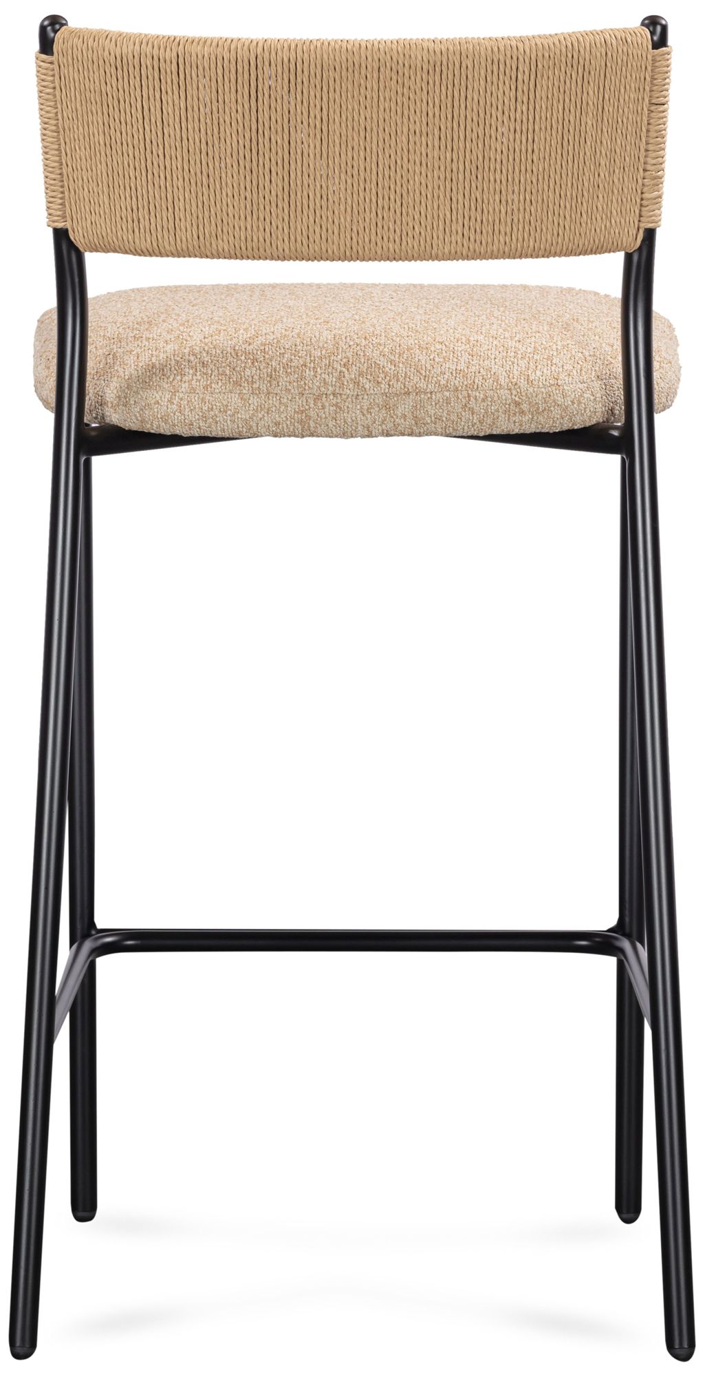 Image 4 Celine Tan Performance Speckled Boucle Barstool more views