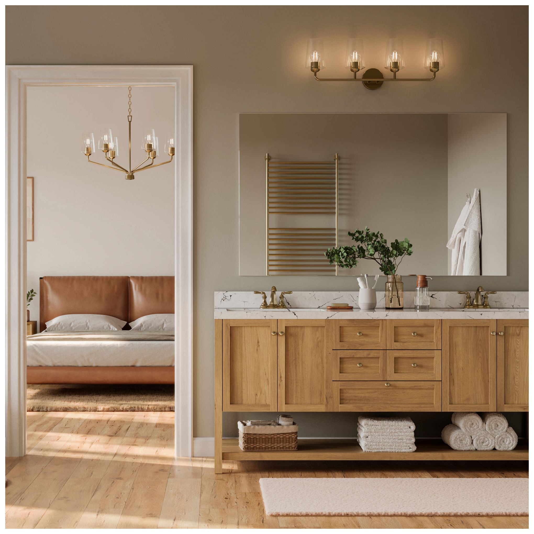 Image 2 Celino Four-Light Bath & Vanity more views