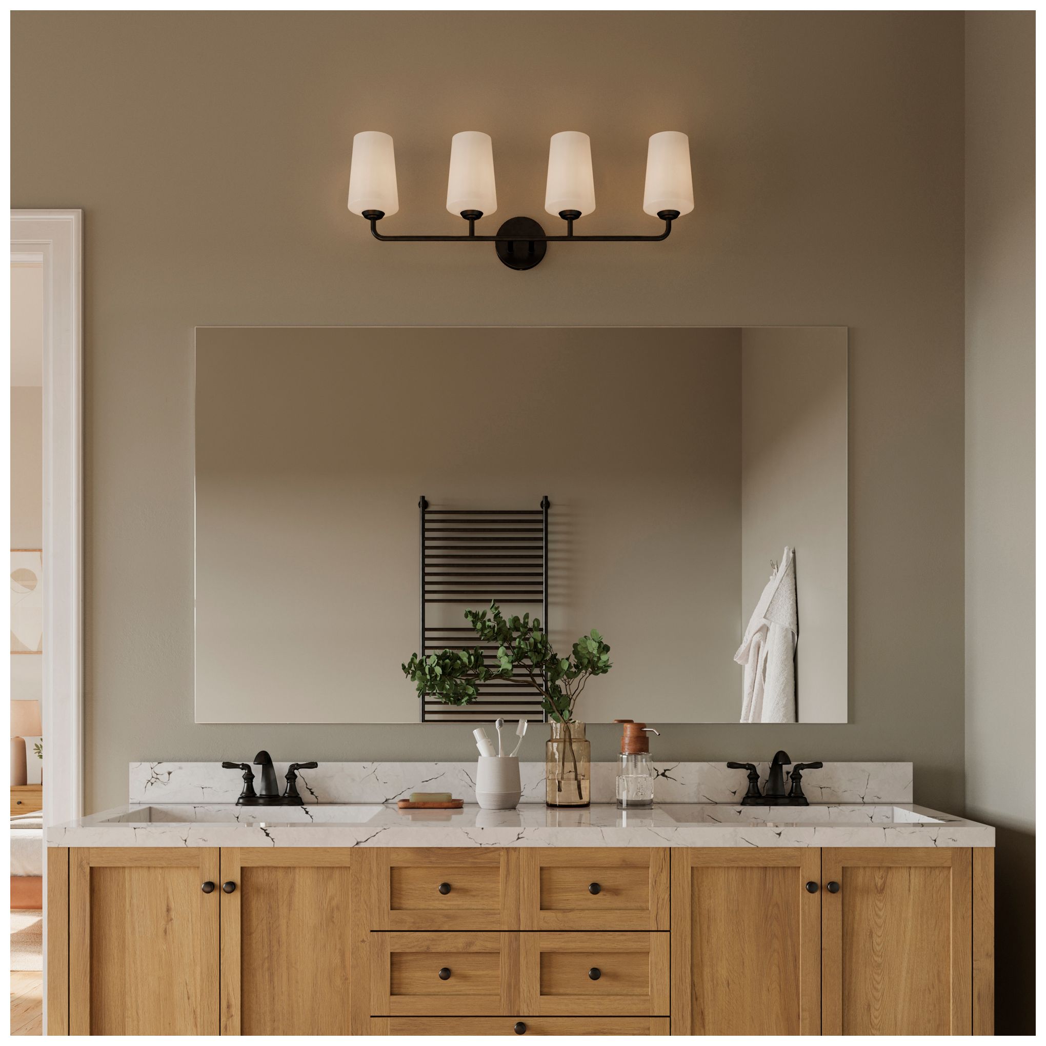 Image 2 Celino Four-Light Bath & Vanity more views