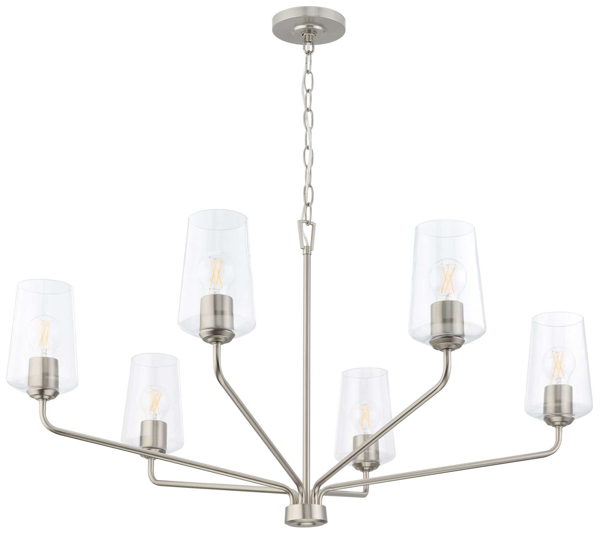 Image 4 Celino Six-Light Large Chandelier more views