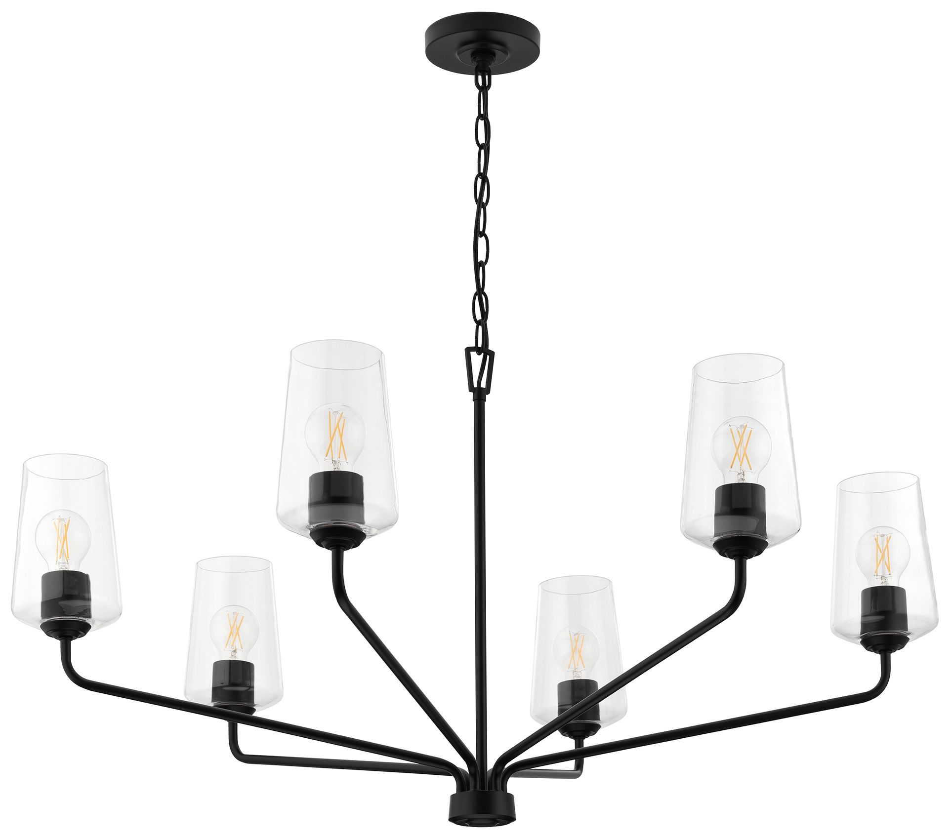 Image 4 Celino Six-Light Large Chandelier more views