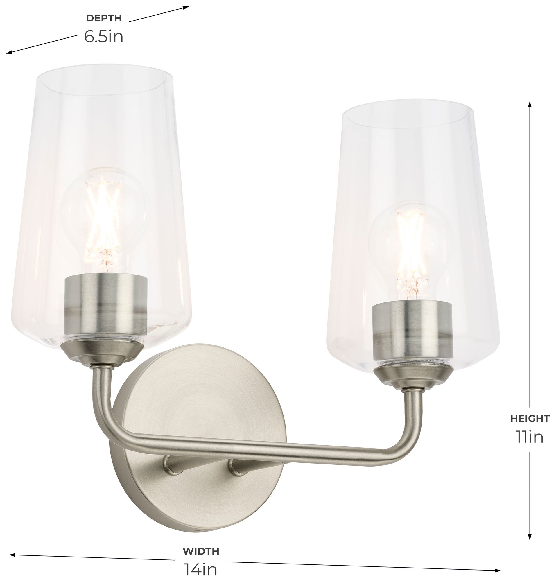 Celino Two-Light Bath & Vanity