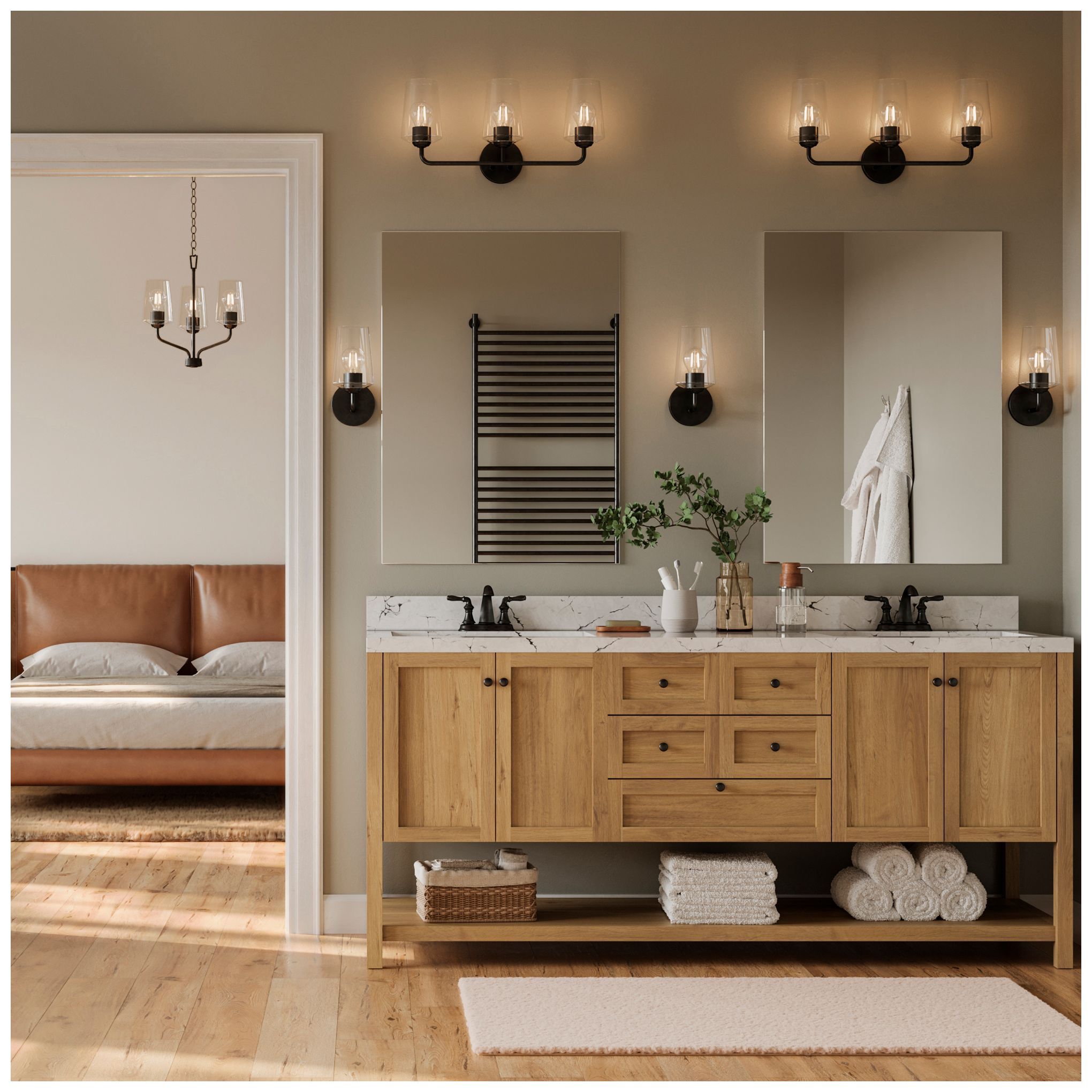 Image 4 Celino Two-Light Bath & Vanity more views