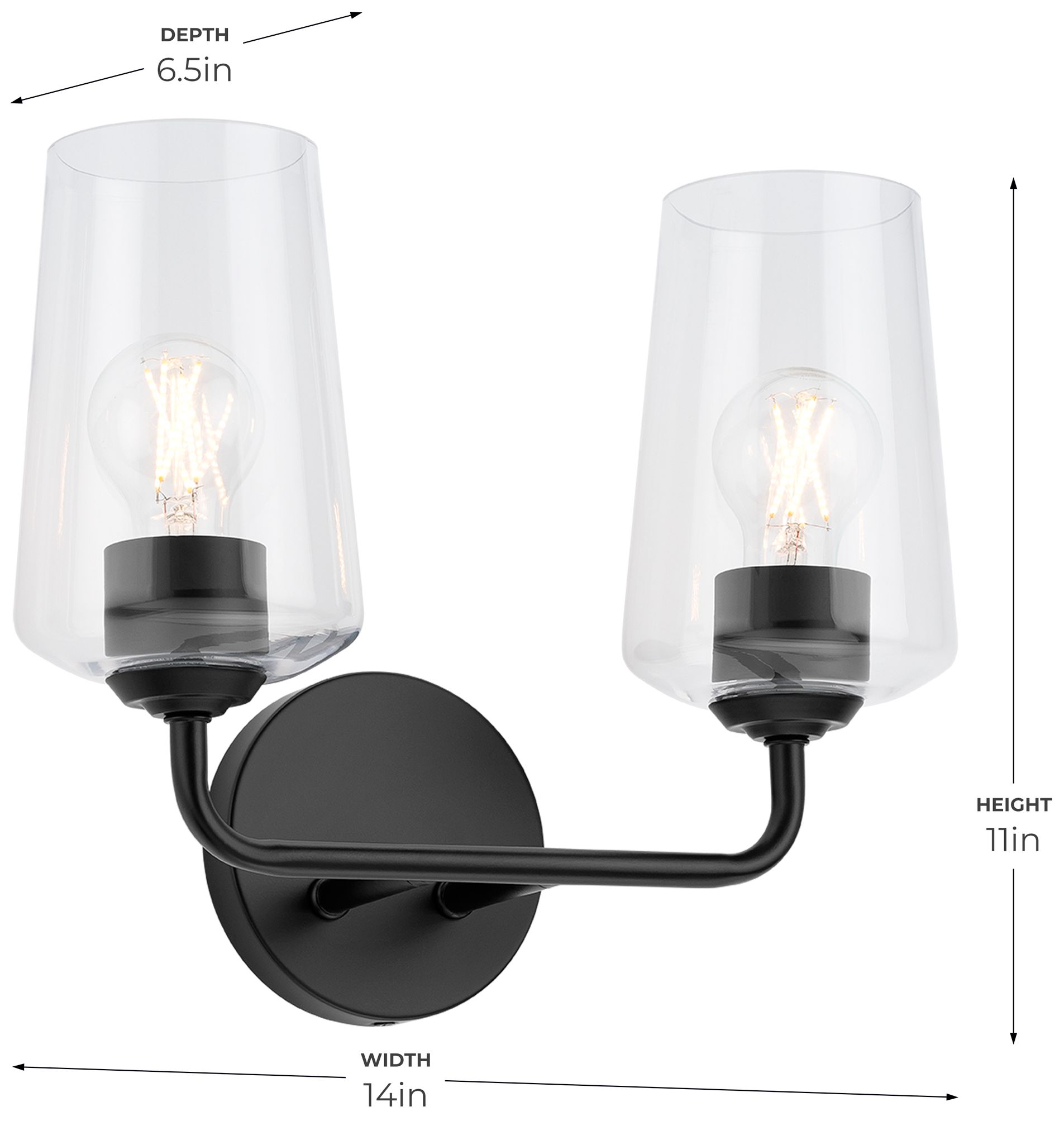 Image 5 Celino Two-Light Bath & Vanity more views