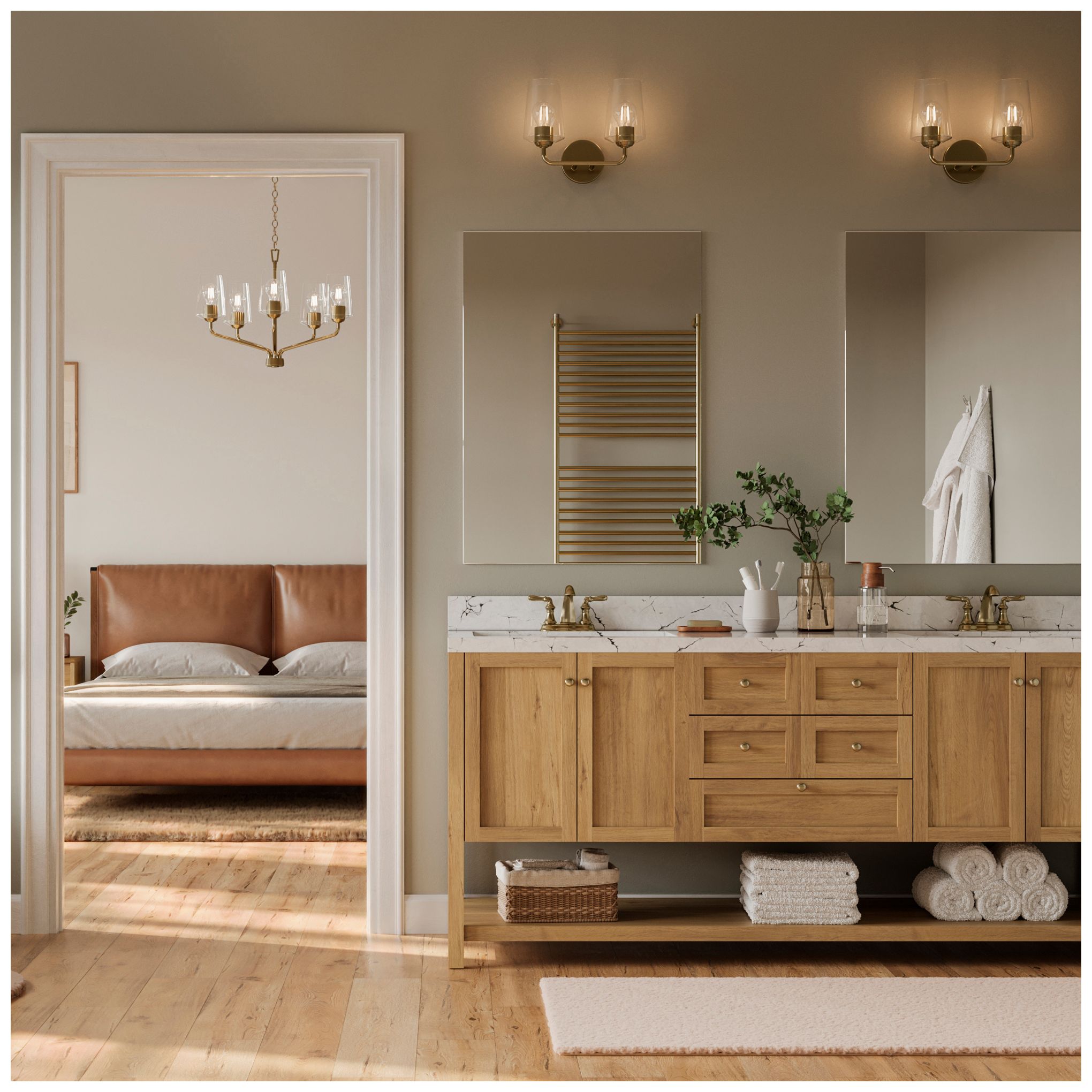 Image 2 Celino Two-Light Bath & Vanity more views