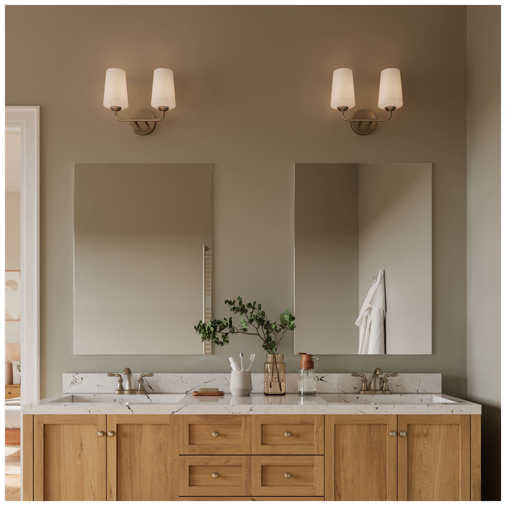 Image 2 Celino Two-Light Bath & Vanity more views