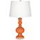Celosia Orange Apothecary Table Lamp