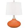 Celosia Orange Felix Modern Table Lamp