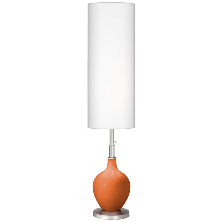 Image 1 Celosia Orange Ovo Floor Lamp