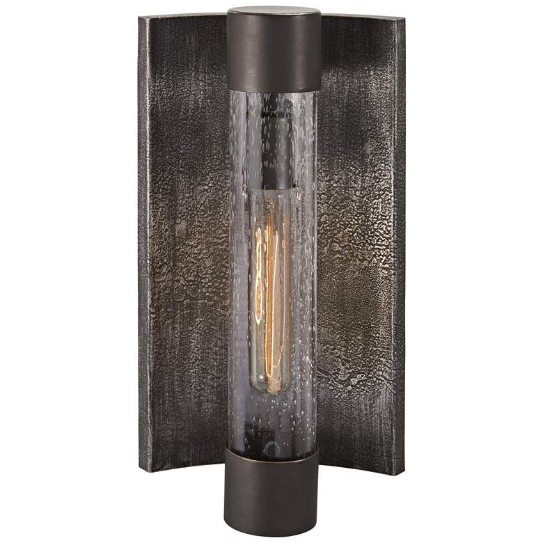 Image 1 Celtic Shadow 20 1/2"H Textured Bronze Outdoor Wall Light