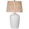 Cendra 28" High Cream Table Lamp