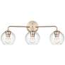 1_Centauri 25 1/2" Wide Modern Gold 3-Light Bath Light