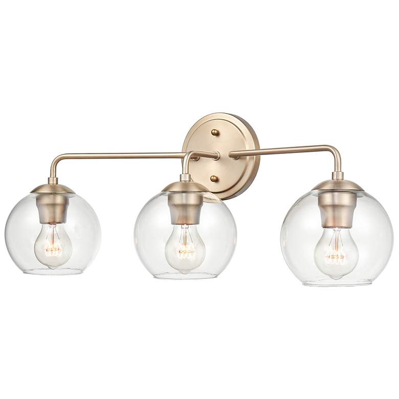 Image 3 Centauri 25 1/2" Wide Modern Gold 3-Light Bath Light more views