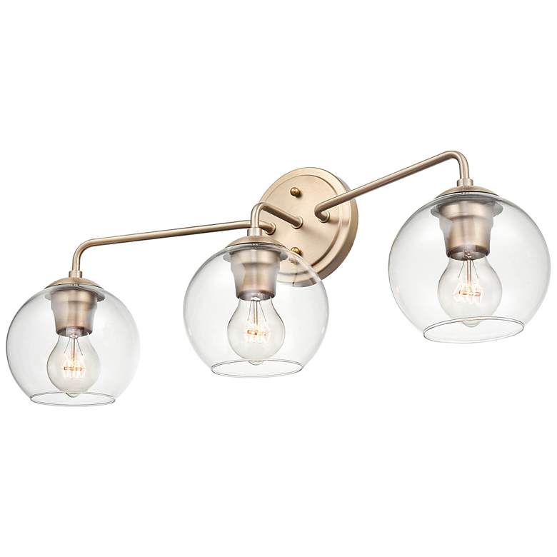 Image 4 Centauri 25 1/2" Wide Modern Gold 3-Light Bath Light more views